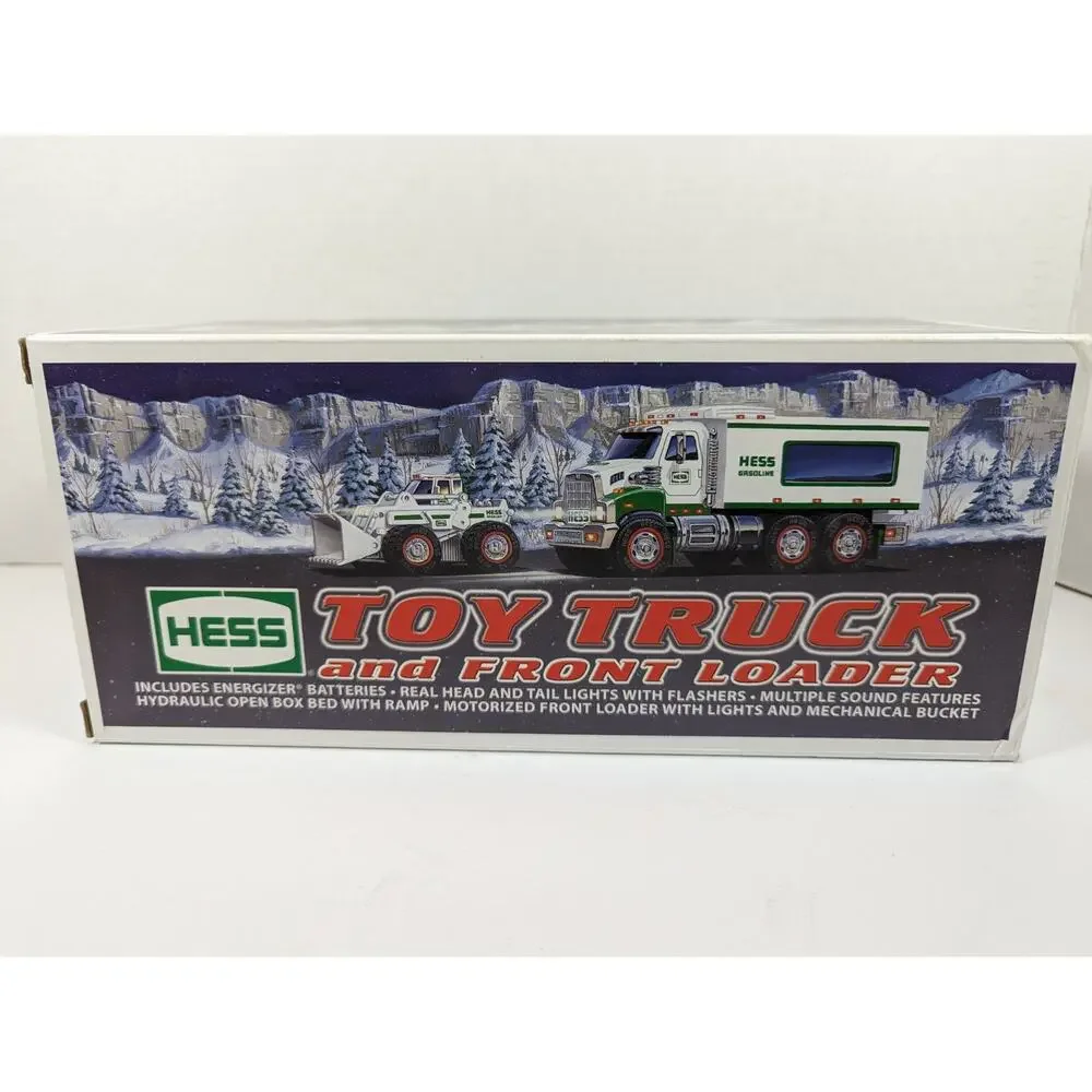 Hess Toy Truck And Front End Loader In Original Box Tested and Works 2008